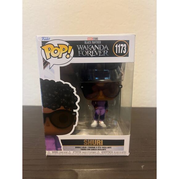 Shuri Black Panther Wakanda Forever Funko Pop #1173 Bobblehead Marvel MCU Comics - Picture 1 of 6